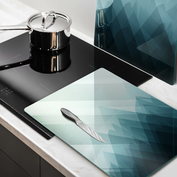 Zaščitna plošča za štedilnik Abstraktne gore