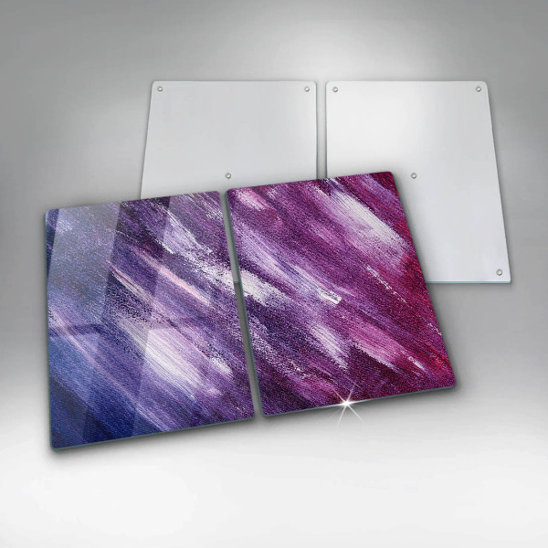 Zaščitna plošča za štedilnik Barvna abstrakcija