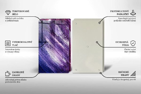 Zaščitna plošča za štedilnik Barvna abstrakcija