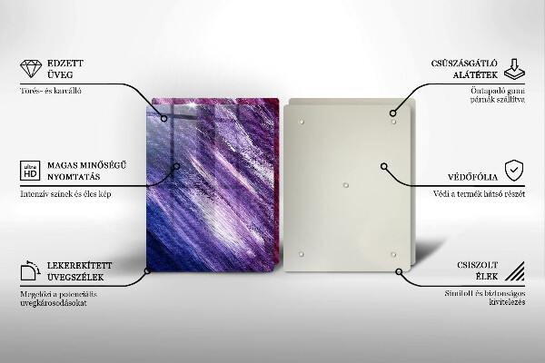 Zaščitna plošča za štedilnik Barvna abstrakcija