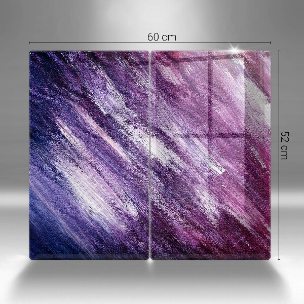 Zaščitna plošča za štedilnik Barvna abstrakcija