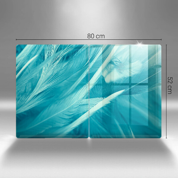 Zaščitna plošča za štedilnik Nežno perje