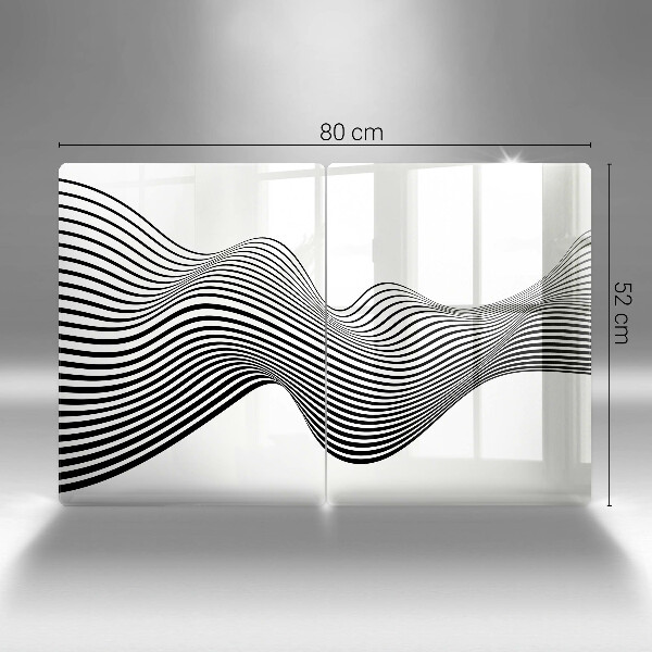 Zaščitna plošča za štedilnik Linearna abstrakcija