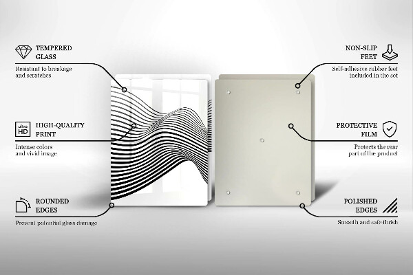 Zaščitna plošča za štedilnik Linearna abstrakcija