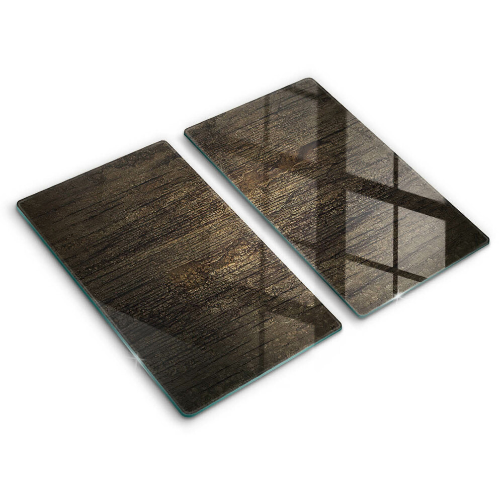 Zaščitna plošča za štedilnik Tekstura lesnega lubja