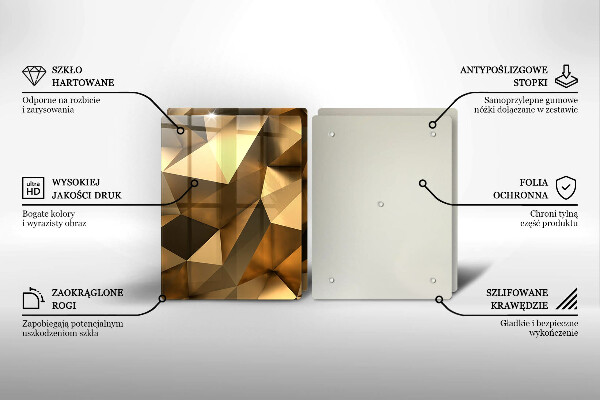 Zaščitna plošča za štedilnik Ozadje abstrakcije strukture