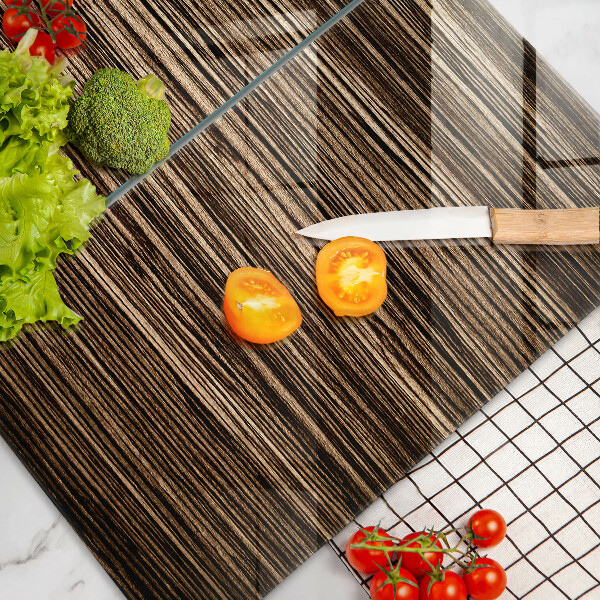 Zaščitna plošča za štedilnik Tekstura lesa