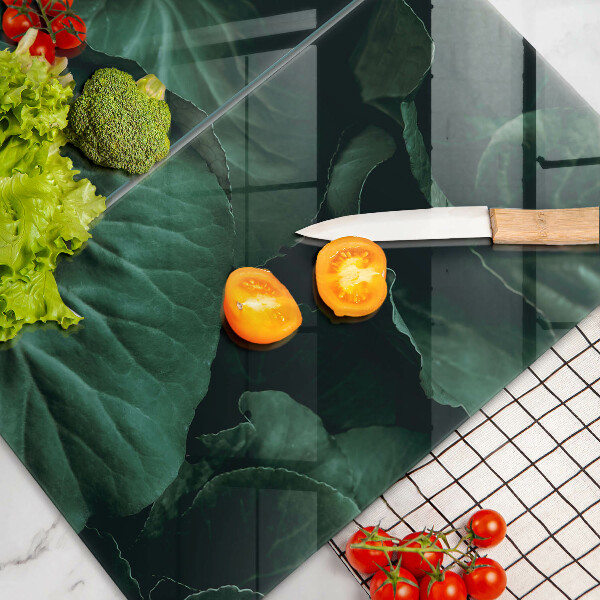 Zaščitna plošča za štedilnik Divji temni listi