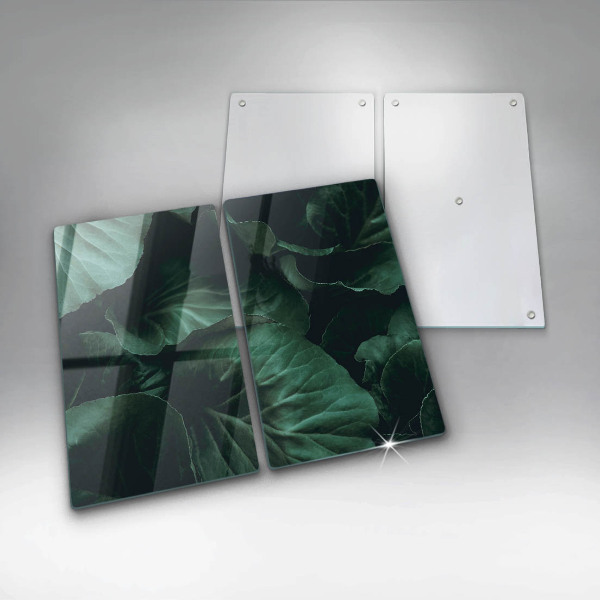 Zaščitna plošča za štedilnik Divji temni listi