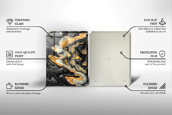 Zaščitna plošča za štedilnik Abstraktna struktura