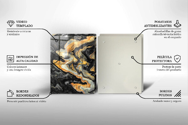 Zaščitna plošča za štedilnik Abstraktna struktura