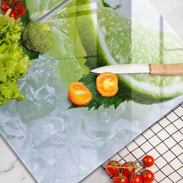 Zaščitna plošča za štedilnik Limetina meta in led