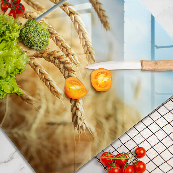 Zaščitna plošča za štedilnik Klasje žit na polju