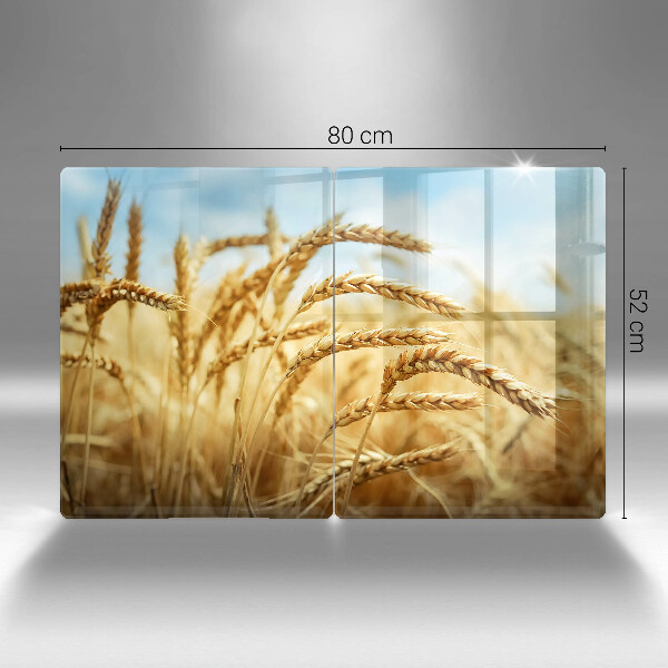 Zaščitna plošča za štedilnik Klasje žit na polju