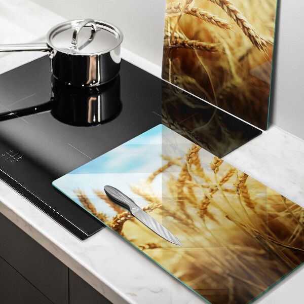 Zaščitna plošča za štedilnik Klasje žit na polju