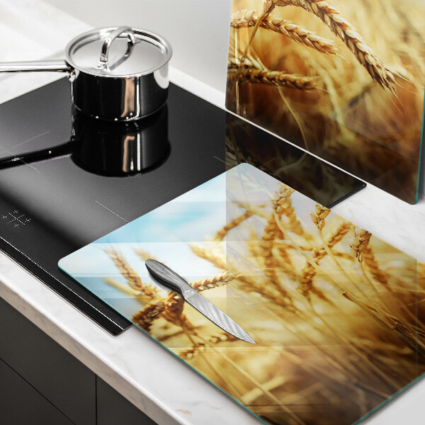Zaščitna plošča za štedilnik Klasje žit na polju