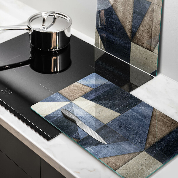 Zaščitna plošča za štedilnik Geometrijska abstrakcija