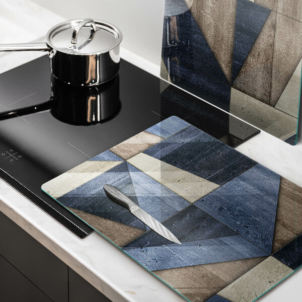 Zaščitna plošča za štedilnik Geometrijska abstrakcija