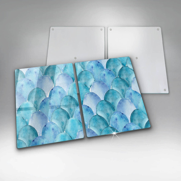 Zaščitna plošča za štedilnik Akvarelne lestvice