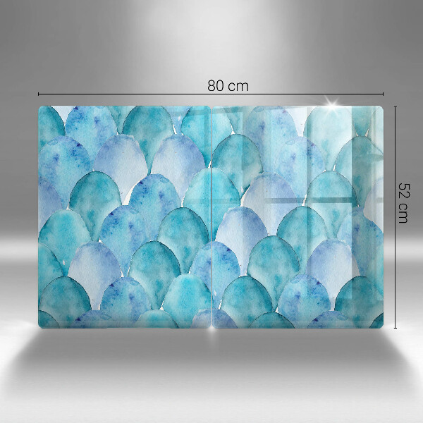 Zaščitna plošča za štedilnik Akvarelne lestvice