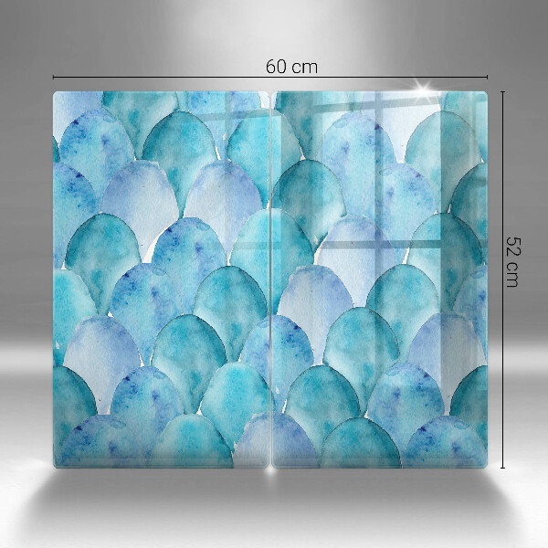 Zaščitna plošča za štedilnik Akvarelne lestvice