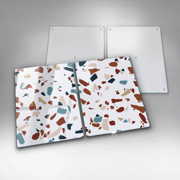 Zaščitna plošča za štedilnik Dekorativni kamen