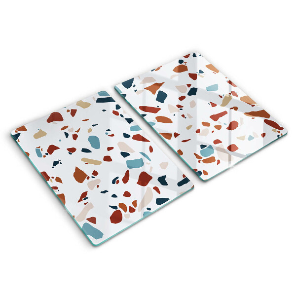 Zaščitna plošča za štedilnik Dekorativni kamen