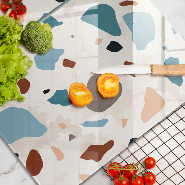 Zaščitna plošča za štedilnik Dekorativna kamenina