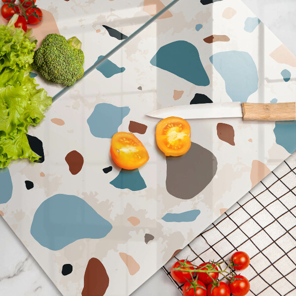 Zaščitna plošča za štedilnik Dekorativna kamenina