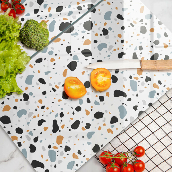 Zaščitna plošča za štedilnik Dekorativna kamenina