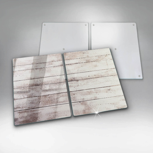 Zaščitna plošča za štedilnik Stare lesene plošče