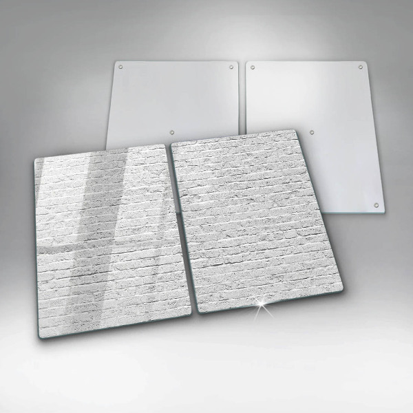 Zaščitna plošča za štedilnik Stena iz opečne stene