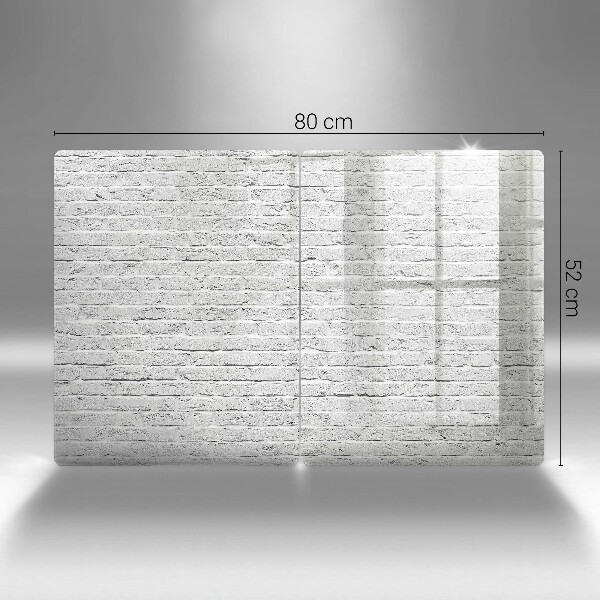 Zaščitna plošča za štedilnik Stena iz opečne stene