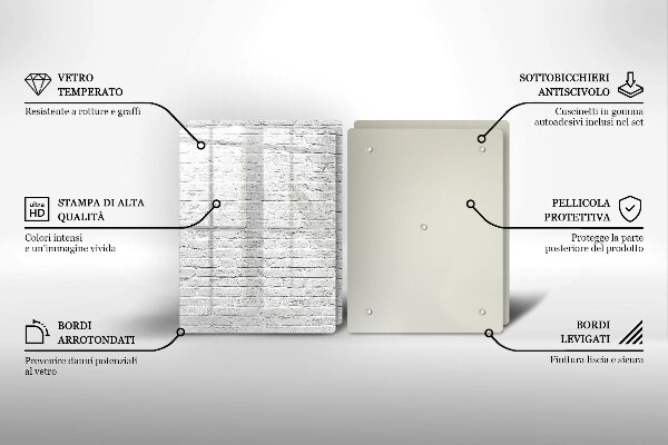 Zaščitna plošča za štedilnik Stena iz opečne stene
