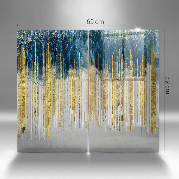 Zaščitna plošča za štedilnik Abstrakcija oblikovalca