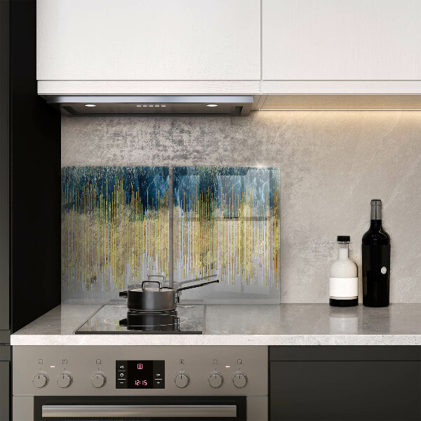 Zaščitna plošča za štedilnik Abstrakcija oblikovalca