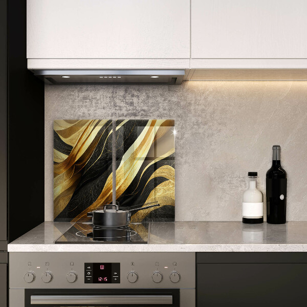 Zaščitna plošča za štedilnik Elegantna abstrakcija