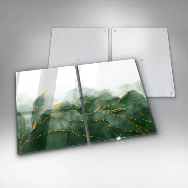 Zaščitna plošča za štedilnik Abstraktna narava