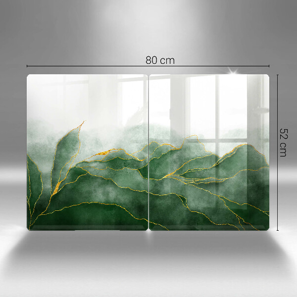 Zaščitna plošča za štedilnik Abstraktna narava