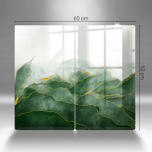 Zaščitna plošča za štedilnik Abstraktna narava