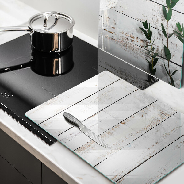 Zaščitna plošča za štedilnik Stare deske in listi