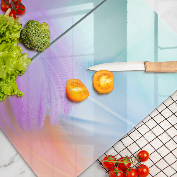 Zaščitna plošča za štedilnik Pastelno perje