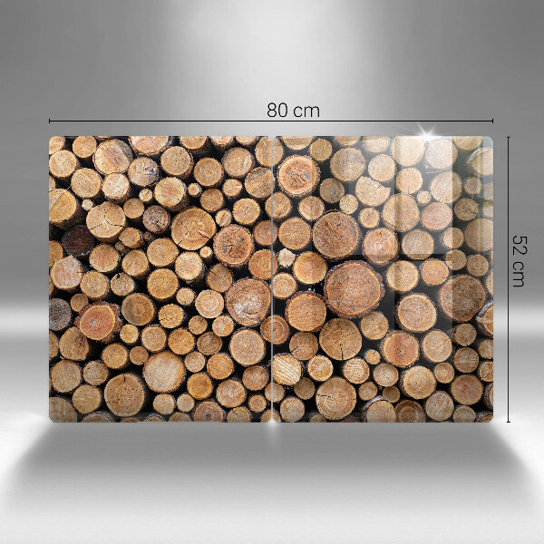 Zaščitna plošča za štedilnik Drevesna debla