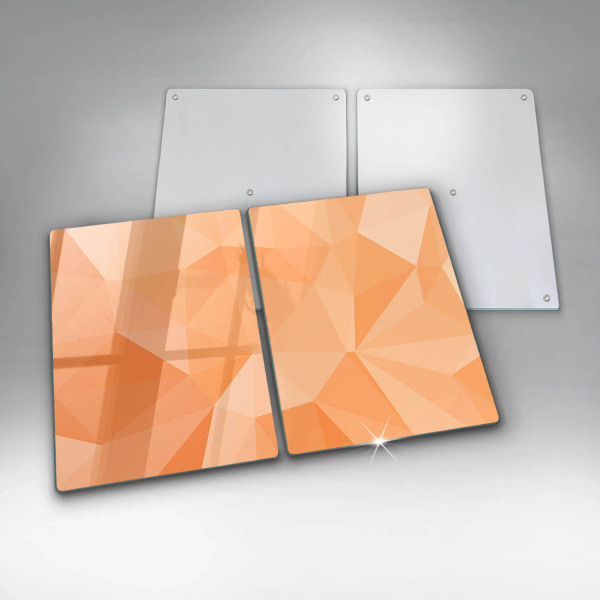 Zaščitna plošča za štedilnik Geometrijsko ozadje