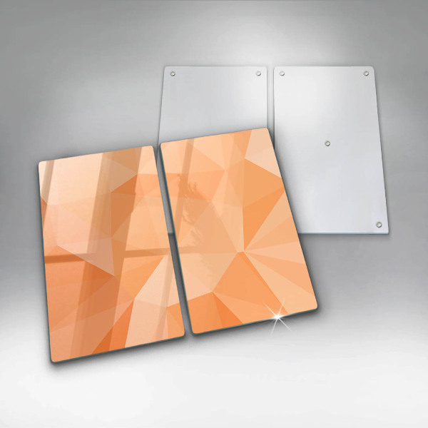 Zaščitna plošča za štedilnik Geometrijsko ozadje