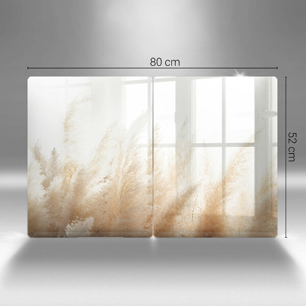 Zaščitna plošča za štedilnik Pampaška trava