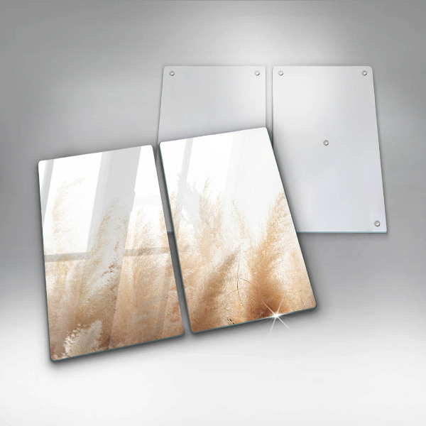 Zaščitna plošča za štedilnik Pampaška trava