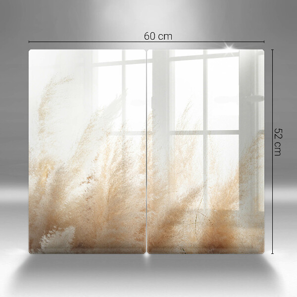 Zaščitna plošča za štedilnik Pampaška trava