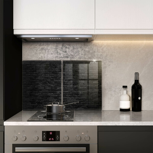 Zaščitna plošča za štedilnik Stenska opečna stena