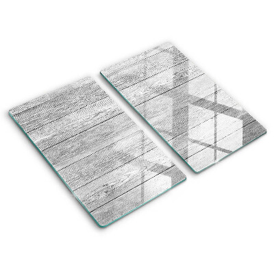 Zaščitna plošča za štedilnik Stare lesene plošče